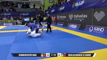 Seifallah Hassan M. W. Elmasry vs Szymon Krzysztof Lubak 2025 European Jiu-Jitsu IBJJF Championship