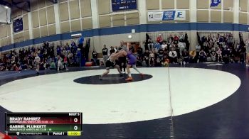 84 lbs Round 3 (4 Team) - Brady Ramirez, Brownsburg Wrestling Club vs Gabriel Plunkett, Noblesville Wrestling Club
