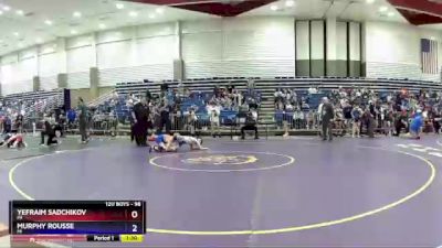 98 lbs Cons. Round 1 - Yefraim Sadchikov, PA vs Murphy Rousse, MI