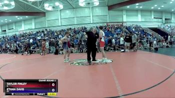 126 lbs Champ. Round 2 - Taylor Finley, IL vs Ethan Davis, KY