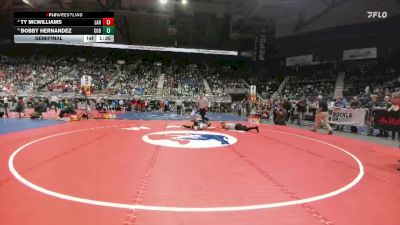 3A-106 lbs Semifinal - Bobby Hernandez, Cody vs Ty McWilliams, Lander Valley