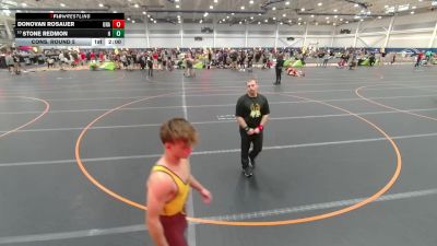 157 lbs Cons. Round 5 - Donovan Rosauer, Unattached vs Stone Redmon, Unattached