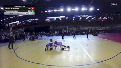 120 lbs Champ. Round 2 - Carmen Moya, Miami Palmetto vs Caitlin Bohrer, Ft Pierce Central