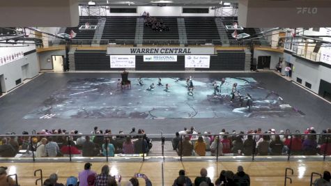 New Palestine HS "New Palestine IN" at 2025 WGI Guard Indianapolis Regional