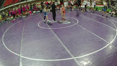 70 lbs Blakelee Turner, Utah 14U Girls vs Isabelle Harvey, Idaho 14U Girls
