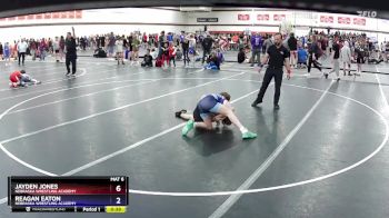 115 lbs Round 2 - Reagan Eaton, Nebraska Wrestling Academy vs Jayden Jones, Nebraska Wrestling Academy