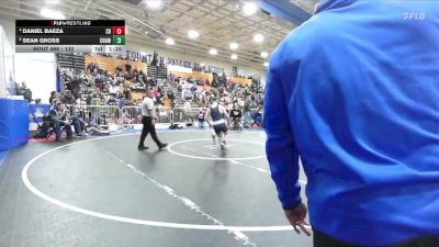 132 lbs Quarterfinal - Sean Gross, Chaminade vs Daniel Baeza, San Dimas