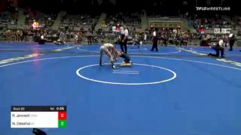 76 lbs Consolation - Rush Jennett, Sebolt Wrestling Academy vs Nico Desalvo, M2