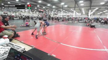 123 lbs Semifinal - Diego Chacon, Juggernaut WC vs Nate Hernandez, Grindhouse WC