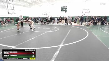 126 lbs Cons. Round 2 - Lance Dejager, Yucaipa vs Colin Ornelas, LB Poly