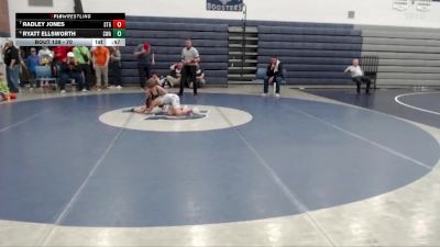 70 lbs 1st Place Match - Ryatt Ellsworth, Sublime Wrestling Academy vs Radley Jones, Small Town Grims