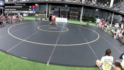130 lbs Mattie Blankenship, Missouri vs Elise Gilfoil, Pennsylvania Blue