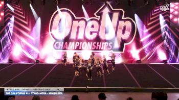 The California All Stars-Mesa - Mini Militia [2026 L1 Mini - Novice - Restrictions Day 1] 2026 One Up Arizona Nationals