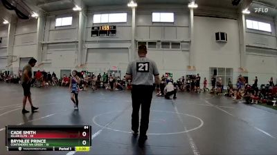 84 lbs Round 4 (6 Team) - Cade Smith, Killer Elite vs Brynlee Prince, Contenders WA Green