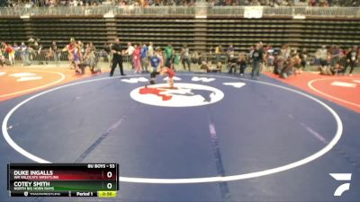 53 lbs Cons. Round 5 - Duke Ingalls, WR Wildcats Wrestling vs Cotey Smith, North Big Horn Rams