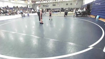 49 lbs Cons. Round 3 - Cannon Cunningham, Reign WC vs John Watkins Iii, Dog Pound Wrestling