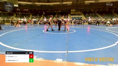 110 lbs Final - Carter Evans, Palmetto State Wrestling Academy (PSWA) vs Jaxson Bowman, GGB Ohio