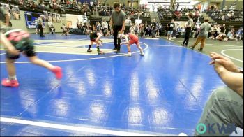 52 lbs Consi Of 8 #2 - Wriglee Ward, Grover Rains Wrestling Club vs Connor Abbott, F-5 Grappling