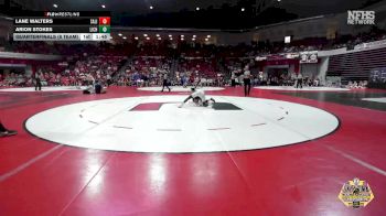 106 lbs Quarterfinals (8 Team) - Lane Walters, SALINA vs Arion Stokes, LINCOLN CHRISTIAN