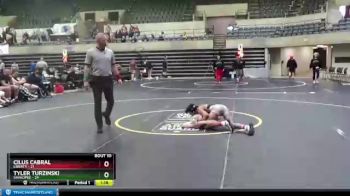 106 lbs Finals (8 Team) - Cilus Cabral, Liberty vs Tyler Turzinski, Shakopee