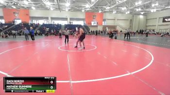 184 lbs Semifinal - Zach Borzio, Williams College vs Mathew Gummere, Case Western Reserve