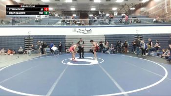 138 lbs Cons. Round 2 - Byan Mendez, Anderson Performance Institute vs Cruz Ramirez, Fighting Squirrels Wrestling Club