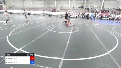 82 kg Semifinal - Noah Lopez, Montrose Elite vs Bryant Smith, Southwest Hammers