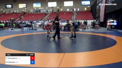 74 kg Cons 4 - Philip Conigliaro, Unattached vs Nelson Brands, U Of Iowa