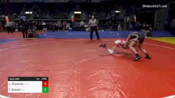 106 lbs Prelims - Logan Provence, South Central Punisher Wrestling Club vs Ty Scorpil, DC Elite - Coufal