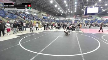 54 lbs Consi Of 8 #2 - Kane Carter, Steel City Reloaded WC vs Teagen Walston, Team Champs (MT)