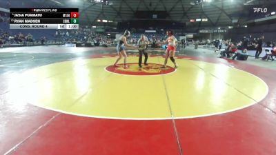 Girls 3A 190 lbs Cons. Round 4 - Jasia Fuamatu, Mount Tahoma (Girls) vs Ryan Madsen, Sedro-Woolley (Girls)