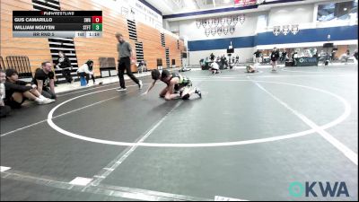 92-98 lbs Rr Rnd 5 - Gus Camarillo, Shelton Wrestling Academy vs William Nguyen, Standfast