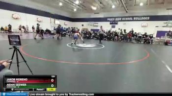 120 lbs Round 1 (4 Team) - Jakob Moreno, Chiawana vs Aidan Seewer, Hermiston