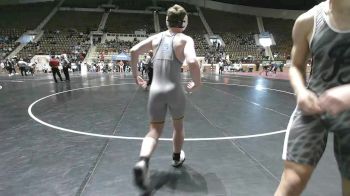 7A 165 lbs 3rd Place Match - Jonathan Beck, Fairhope vs Andre Tuffs, Baker HS