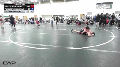 113 kg Quarterfinal - Jacob Blankenship, MWC Wrestling Academy vs Gregory Hellendrung, Askren Wrestling Academy