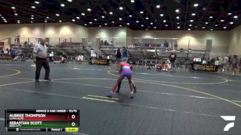 70/75 Round 1 - Sebastian Scott, Reed City vs Aubree Thompson, Alpha Elite