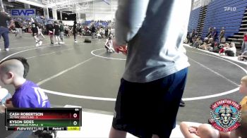 64 lbs Round 2 (4 Team) - Cash Robertson, Victory Wrestling vs Kyson Sides, Untouchables Purple