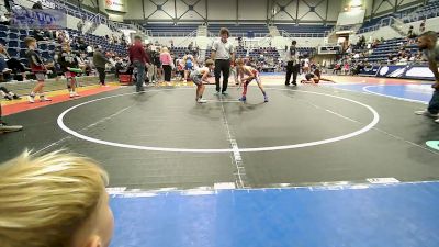 52 lbs Rr Rnd 2 - Mason Hileman, Clinton Youth Wrestling vs Bentley Hobbs, Weatherford Youth Wrestling