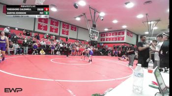 98 lbs Consi Of 8 #2 - Theodore Caldwell, Bookert T Washington vs Austin Johnson, Poteau