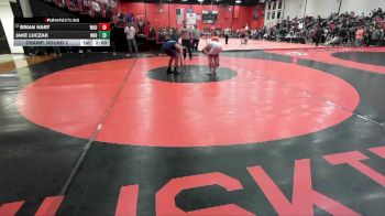 157 lbs Champ. Round 2 - Jake Luczak, Niles (NOTRE DAME) vs Brian Hart, WAUCONDA