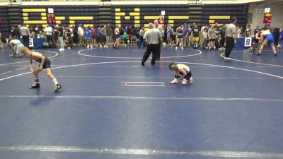 52 lbs Round Of 16 - Brody Bowers, All American WC vs Kellen Toner, Butler