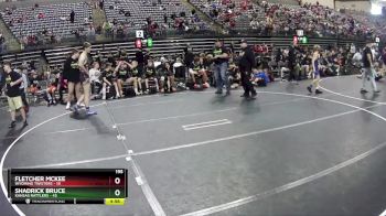 195 lbs Semis & 1st Wrestleback (8 Team) - Shadrick Bruce, Kansas Rattlers vs Fletcher McKee, Wyoming Twisters