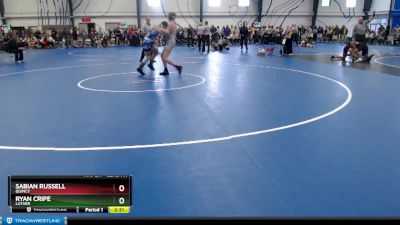 Elite 141 lbs Cons. Round 1 - Sabian Russell, Quincy vs Ryan Cripe, Luther