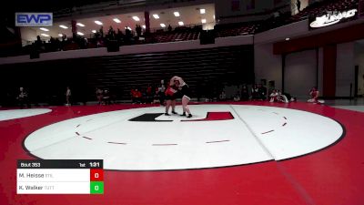 235 lbs Quarterfinal - Meychelle Heisse, Stilwell High School Girls vs Kurstynn Walker, Tuttle High School Girls