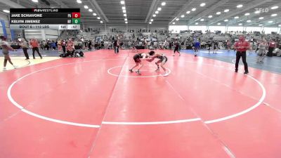 113 lbs Consi Of 8 #2 - Jake Schiavone, PA vs Kelvin Jimenez, NY