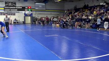 100 lbs Round 3 (8 Team) - Aubrey Krueger, Benton Community vs Alicia Burgos-Guzman, Xavier