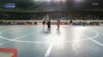 133 lbs Round Of 32 - Jalaina Lang, Moore JH vs Maicy Varela-Halderson, Union Girls JH