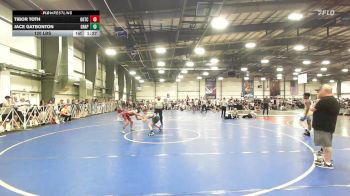 120 lbs Rr Rnd 3 - Tibor Toth, Team Gotcha vs Jace Gatbonton, Grapplers Garage
