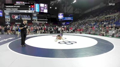 105 lbs Cons. Semis - Morgan Hyland, PA vs Emma Faczak, CO