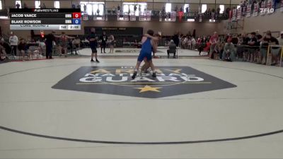 157 lbs Cons. Round 2 - Jacob Vance, Iowa vs Blake Rowson, Iowa